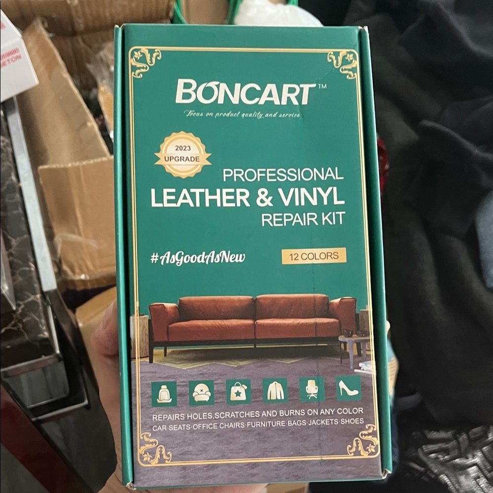 Will Leather Goods Green Leather & Vinyl Repair Kit